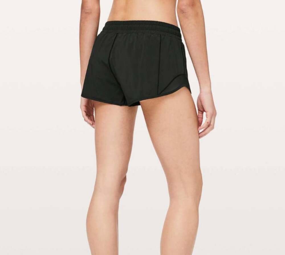 Lululemon Hotty Hot Short 2.5" Black Size 2